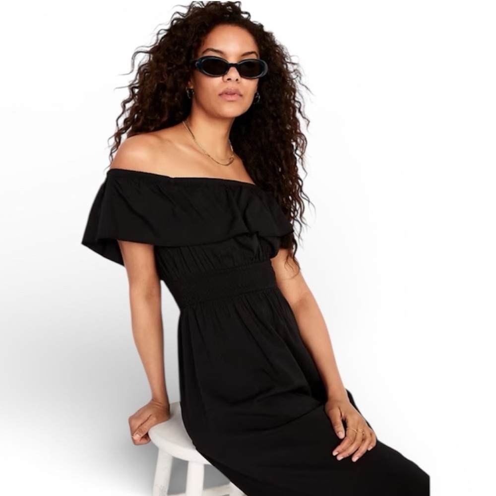 Old Navy Black Maxi Dress